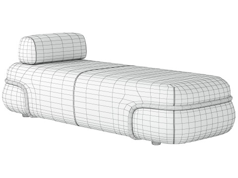 Baxter So Soft Daybed Model 3D