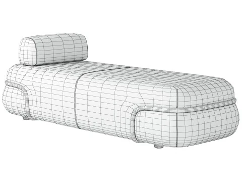 Baxter So Soft Daybed 3D Model