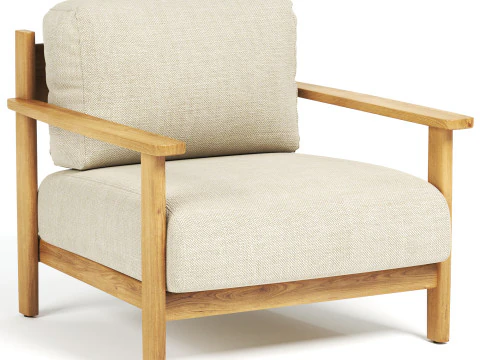 Tirant armchair by Kave Home 3D Model