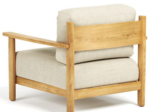 Tirant armchair by Kave Home Modello 3D
