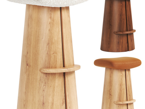 The Weston Bar Counter Stool Modelo 3D