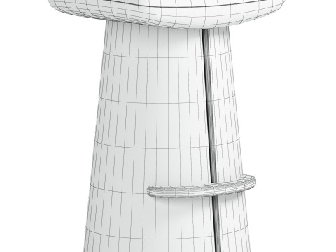 The Weston Bar Counter Stool Modelo 3D