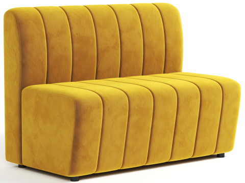 Torn sofa Modelo 3D