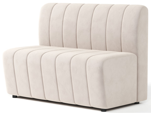 Torn sofa Modelo 3D