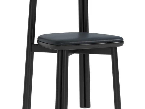 Sedia in twill Modello 3D