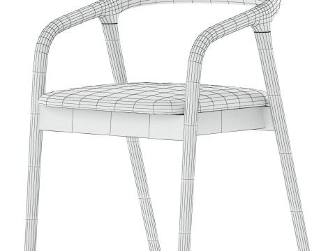 Wood chair 3Dモデル