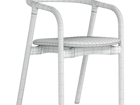 Lugano chair Modelo 3D