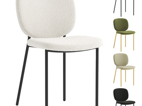 Ulrica chair by WESTWING Collection 3D 모델