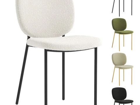 Sedia Ulrica della Collezione WESTWING Modello 3D