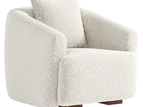 Porto armchair 3D 模型