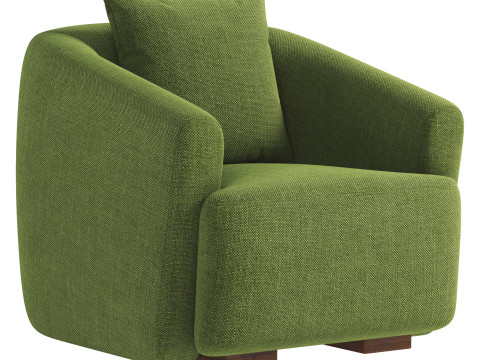 Porto armchair 3D 模型