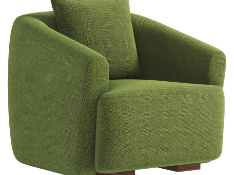 Porto armchair 3D Model
