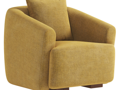 Porto armchair 3D 模型