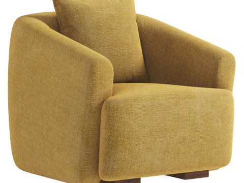Porto armchair 3D Model