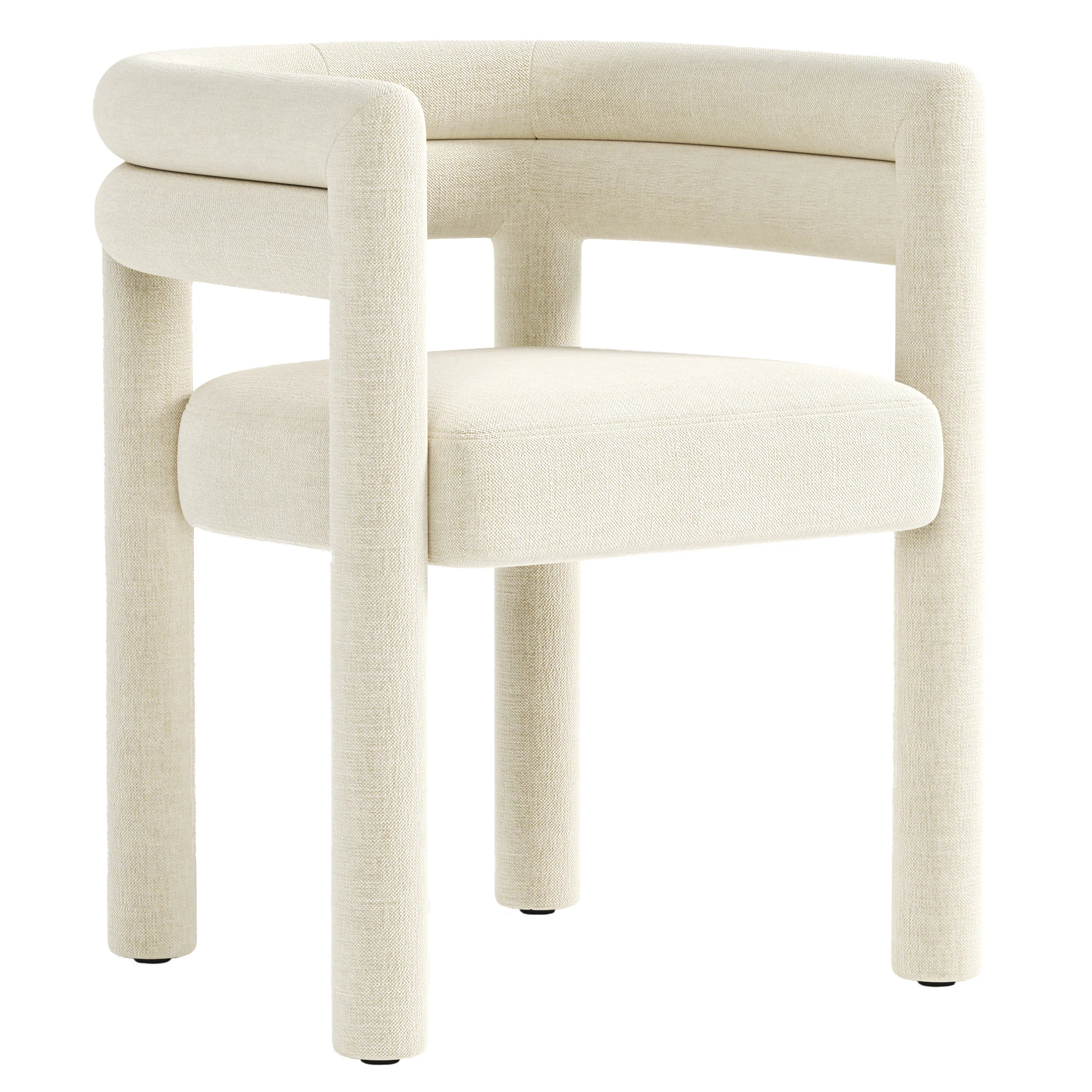 Tacova Dining Chair 3D Model .c4d .max .obj .3ds .fbx .stl .blend 