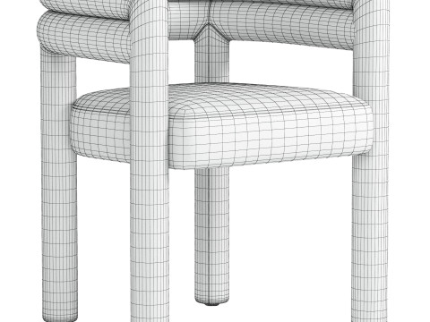 Tacova Dining Chair 3D Model
