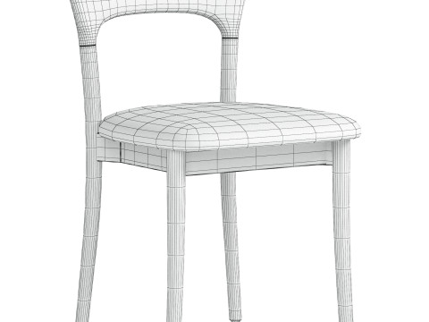 Sinclair Dining Chair 3D मॉडल