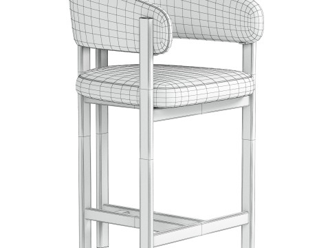 SAVOY LIGHT BAR STOOL 3D Model