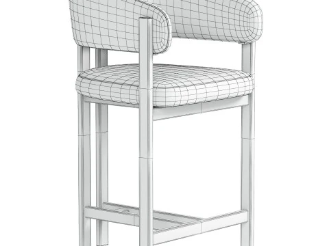 SAVOY LIGHT BAR STOOL 3D Model