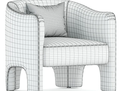 krzesło Sully&rsquo;ego Model 3D