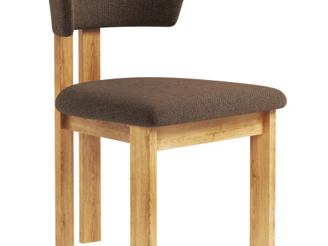 Rodin Dining chair 3D Model