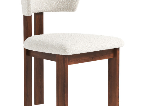 Rodin Dining chair 3D Model