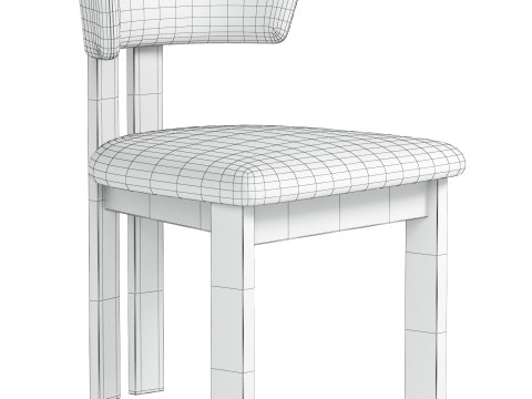 Rodin Dining chair 3D Model