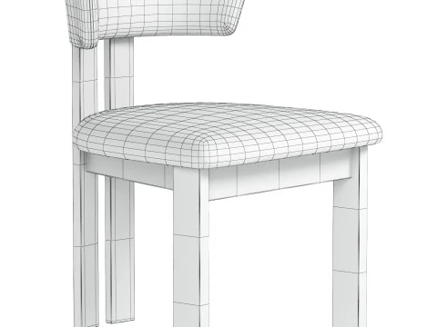 Rodin Dining chair 3D Model