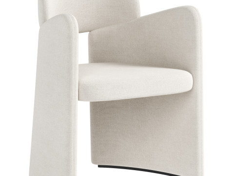 Blanca Dining Chair by Lema Modèle 3D