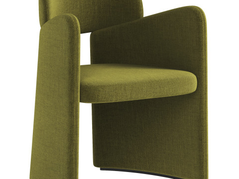 Blanca Dining Chair by Lema Modèle 3D