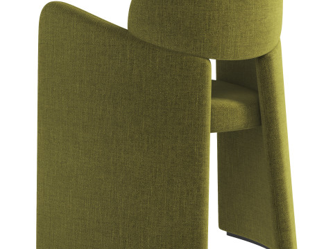 Blanca Dining Chair by Lema Modèle 3D