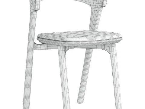 Blanca Eetkamerstoel van Lema 3D Model