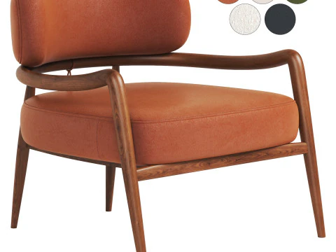 Botero Lounge Chair 3D Model