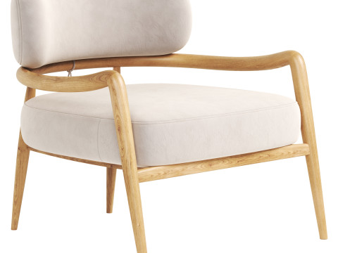 Botero Lounge Chair Modelo 3D