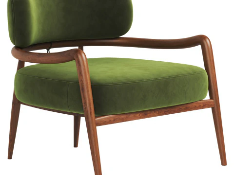 Botero Lounge Chair 3D Model