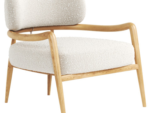 Botero Lounge Chair Modelo 3D