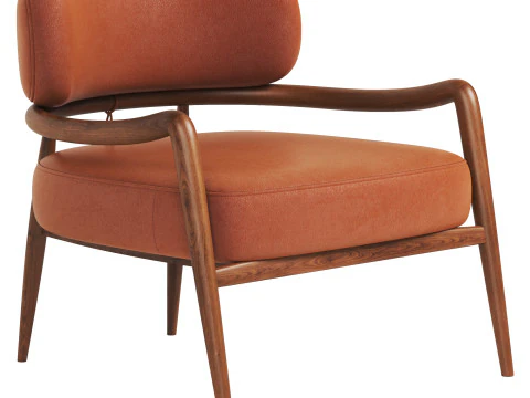 Botero Lounge Chair 3D Model