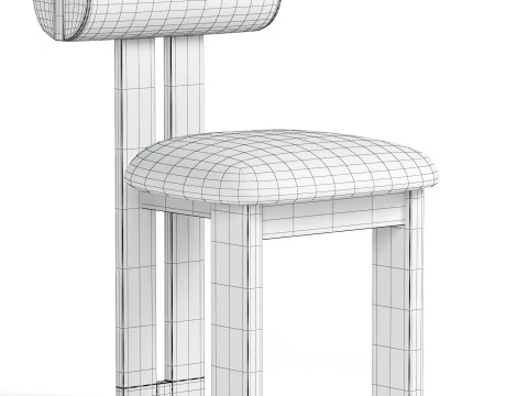Dellar stoelen 3D Model