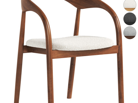 Camille chairs 3D Модель