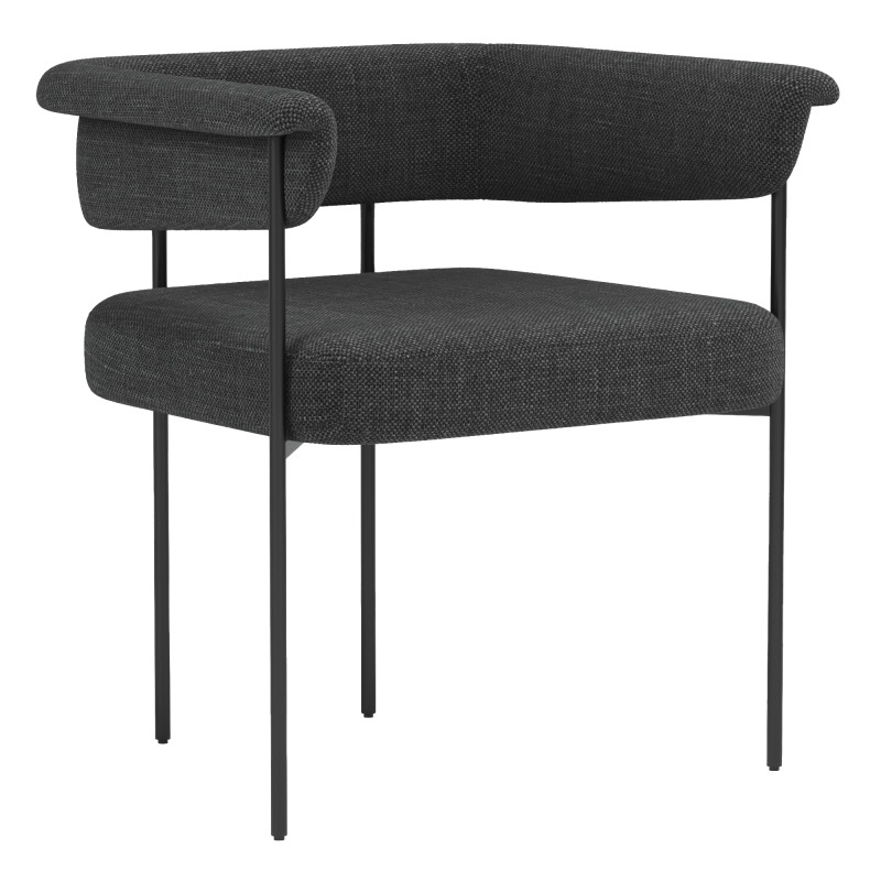 Carrie dining Stool 3D मॉडल .c4d .max .obj .3ds .fbx .stl .blend