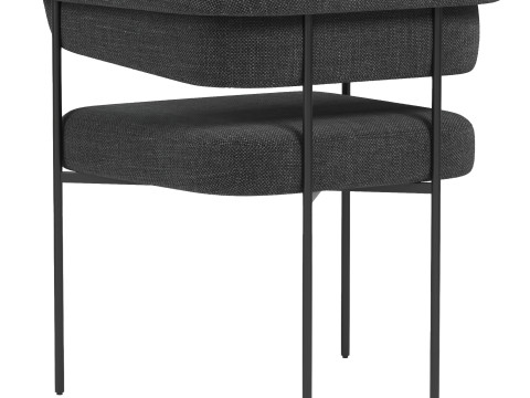 Carrie dining Stool 3D मॉडल