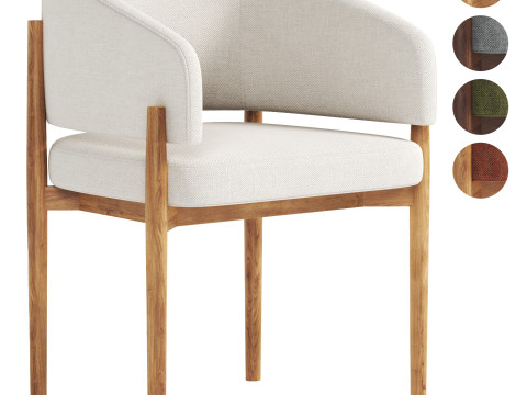 Nemo Chair by Westwing 3D Модель