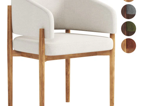 Silla Nemo de Westwing Modelo 3D