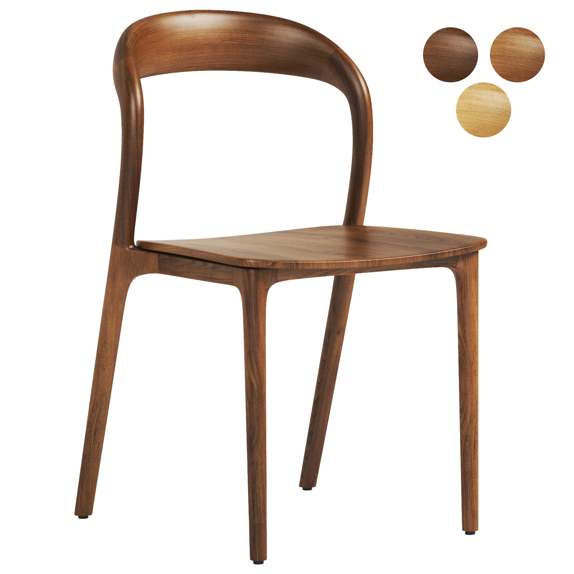 NEVA LIGHT CHAIR 3D Model .c4d .max .obj .3ds .fbx .stl .blend 