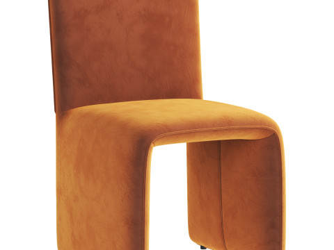 Odelia chair 3D मॉडल