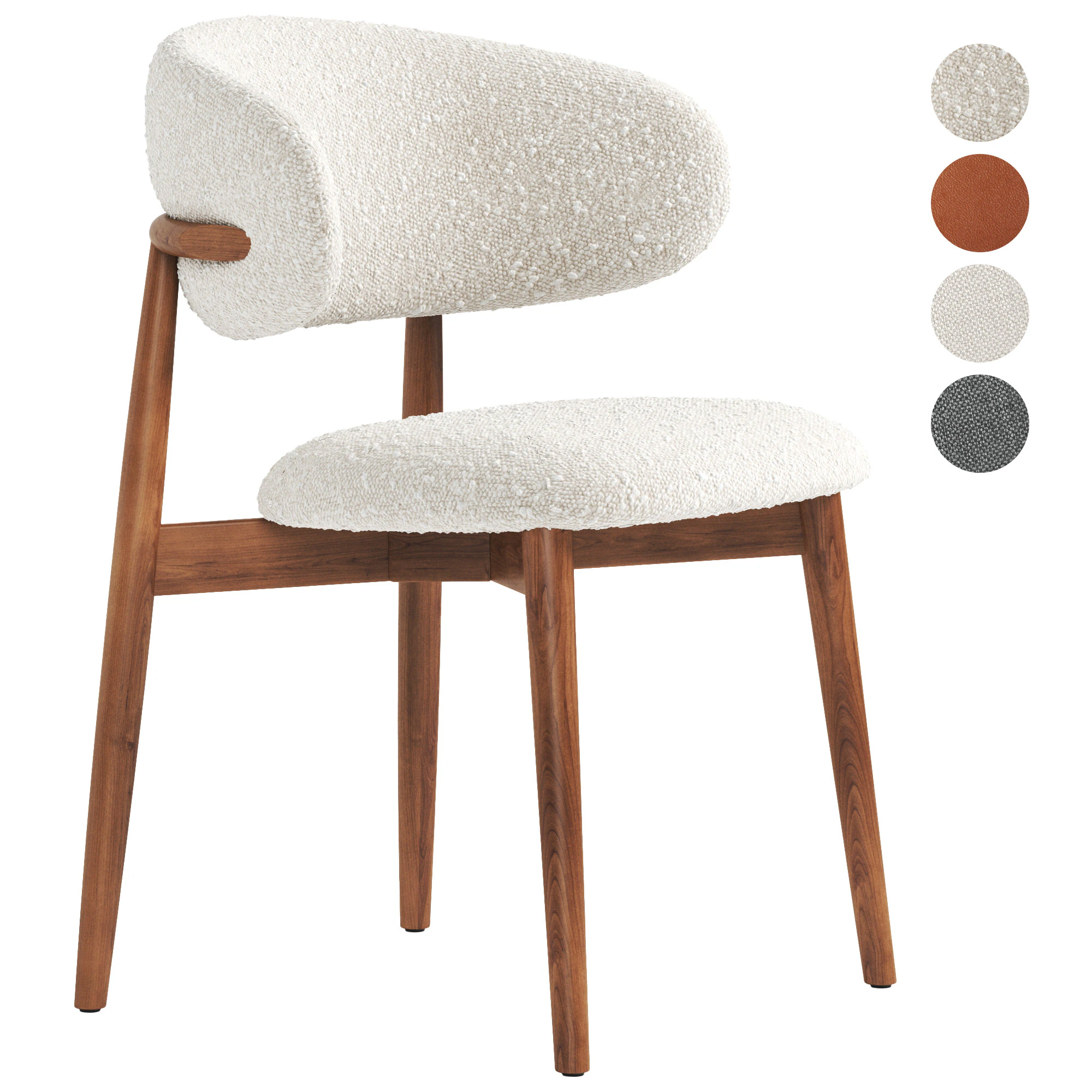 OLEANDRO chair 3D Model .c4d .max .obj .3ds .fbx .stl .blend