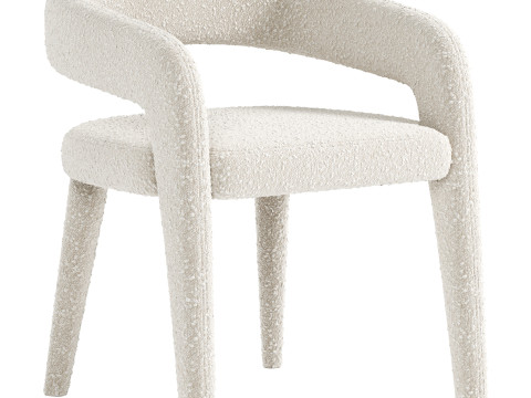 Ophelia Carver Dining Chair 3D Model