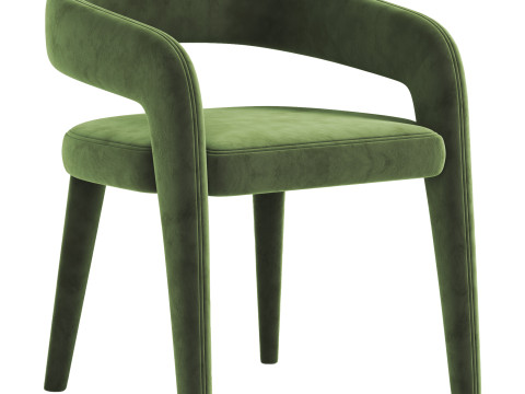 Ophelia Carver Dining Chair 3D Model