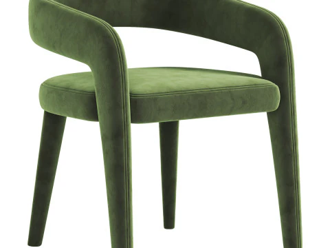 Ophelia Carver Dining Chair 3D Model