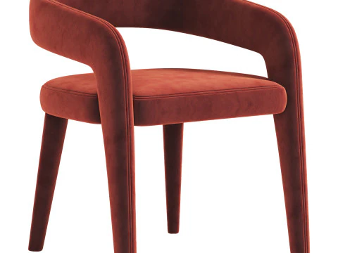 Ophelia Carver Dining Chair 3D Model